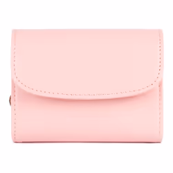 Lancaster - Portefeuille - Paris PM - Rose fumé - Cuir de vachette lisse