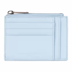 Lancaster - Porte-cartes - Paris PM - Bleu fumé - Cuir de vachette lisse