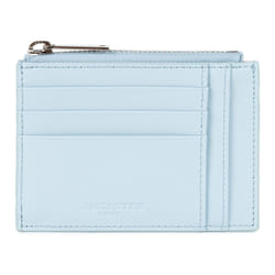 Lancaster - Porte-cartes - Paris PM - Bleu fumé - Cuir de vachette lisse