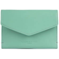 Lancaster - Porte-cartes - Paris PM - Eucalyptus - Cuir de vachette lisse