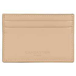 Lancaster - Porte-cartes - Paris PM - Beige foncé - Cuir de vachette lisse