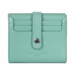 Lancaster - Porte-cartes - Paris PM - Eucalyptus - Cuir de vachette lisse