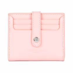 Lancaster - Porte-cartes - Paris PM - Rose fumé - Cuir de vachette lisse