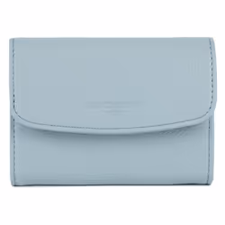 Lancaster - Portefeuille - Foulonné PM - Bleu fumé - Cuir de vachette grainé