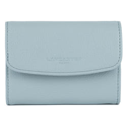 Lancaster - Portefeuille - Foulonné PM - Bleu fumé - Cuir de vachette grainé
