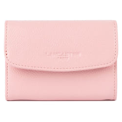 Lancaster - Portefeuille - Foulonné PM - Rose fumé - Cuir de vachette grainé