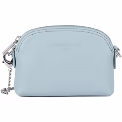 Lancaster - Petit porte-monnaie - Foulonné PM - Bleu fumé - Cuir de vachette grainé