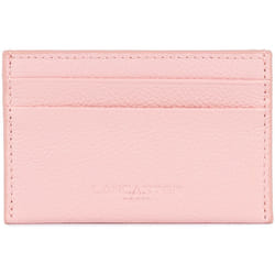 Lancaster - Porte-cartes - Foulonné PM - Rose fumé - Cuir de vachette grainé