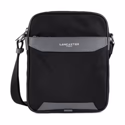 Lancaster - Sacoche - Basic Métropole - Gris - Noir - Nylon/Polyamide
