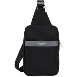 Lancaster - Sac body - Basic Métropole - Gris - Noir - Nylon/Polyamide