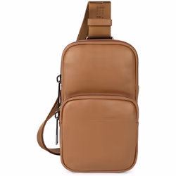 Lancaster - Sacoche - Soft Vintage Homme - Camel - Cuir de vachette pleine fleur