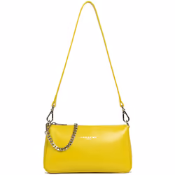 Lancaster - Sac trotteur - Suave Even - Tilleul - Refente de cuir de vachette lisse