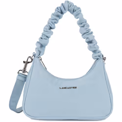 Lancaster - Petit sac besace - Basic Chouchou - Bleu fumé - Nylon/Polyamide