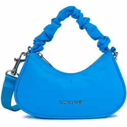Lancaster - Mini pochette - Basic Chouchou - Bleu Cyan - Nylon/Polyamide