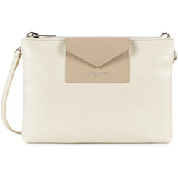 Lancaster - Double pochette - Maya KBA - Blanc nacré - Polychlorure de vinyle