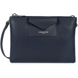 Lancaster - Double pochette - Maya KBA - Bleu foncé - Polychlorure de vinyle