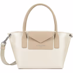 Lancaster - Mini sac à main - Maya KBA - Blanc nacré - Polychlorure de vinyle