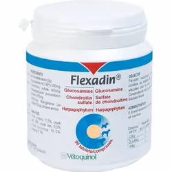Complément nutritionnel - Vetoquinol - Flexadin - 90 comprimés - Chondroïtine - Glucosamine - Harpagophytum
