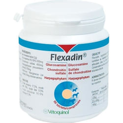 Complément nutritionnel - Vetoquinol - Flexadin - 90 comprimés - Chondroïtine - Glucosamine - Harpagophytum