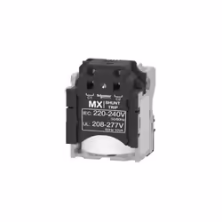 Pour disjoncteur 100A / 160A / 250A. Bobine MX. Tension nominale 220-240 Vac. Faites votre choix de Bloc différentiel, bobine ...