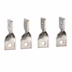 Schneider Electric LV429309, Cosse de connexion croisée, 4 pièce(s), Acier inoxydable, 115 g, 330 mm, 165 mm