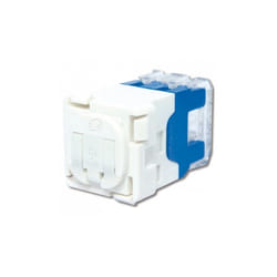 Schneider Electric - Connecteur reseau RJ45 CAT6 utp sans obturateur blanc (à l'unité) pour cable reseau schneider VDIB17756UWE