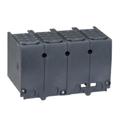 Schneider Electric LV438327 bornier 4P Noir