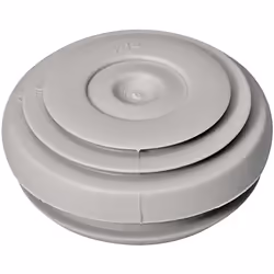 Présentation Entrées de câbles IP 55 pour boîte de dérivation Mureva Box marque Schneider Electric. Gris clair RAL 7035. Lot  ...
