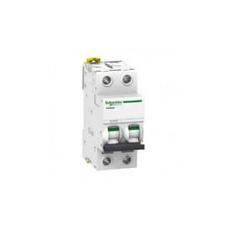 Schneider Electric - Schneider A9F90210 Disjoncteur à déclenchement instantané 10 a - 2P - iC60L - Courbe ma