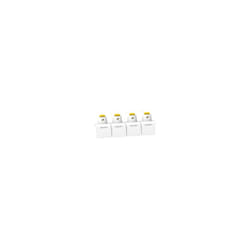 Schneider Electric - Acti9, cache-vis pour iC60 iID, 4P, lot de 20 - A9A26981