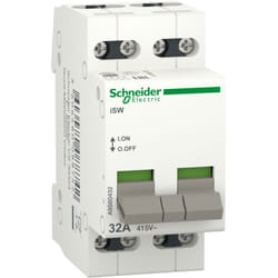 Schneider Electric - Acti9, iSW interrupteur de commande 4P 32A 415VCA - A9S60432