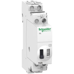 Schneider Electric - Acti9, iTL télérupteur 16A 1NO 24VCA 12VCC 50-60Hz - A9C30111