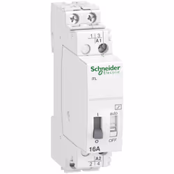Schneider Electric A9C30812, Blanc, EN 669-1 EN 669-2-2, 50 - 60 Hz, 16 A, 18 x 60 x 84 mm, -20 - 50 °C