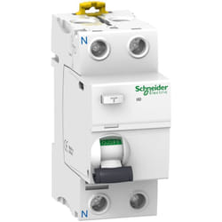 A9r12263 - Interrupteur Différentiel Bipolaire 100ma - 63a - Type Ac - Schneider Acti9 Iid