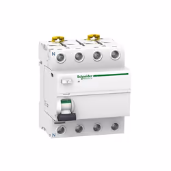 Description générale Ce disjoncteur différentiel tétrapolaire Acti9 de Schneider Electric, référence A9R11440, est conçu pour ...