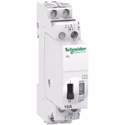Télérupteur Acti9 iTL 2 pôles tension 12Vca ou 6Vcc - Schneider Electric A9C30012 Le télérupteur bipolaire A9C30012 de la gam ...