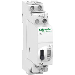 Schneider Electric - Acti9 iTL télérupteur 16A 2NO 12VCA 6VCC 50-60Hz schneider A9C30012