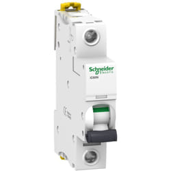 Schneider Electric - Acti9, iC60N disjoncteur 1P 40A courbe c - A9F77140
