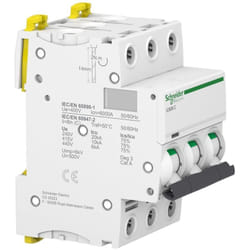 Schneider Electric - Acti9, iC60N disjoncteur 3P 20A courbe c - A9F77320