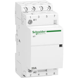 Schneider Electric - Acti9 iCT contacteur 20A 4NO 220...240VCA 50Hz schneider A9C22824