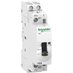 Schneider Electric - A9c23715 Schneider - Contacteur à Commande Manuelle 16a 1no+1nf 230 à 240vca - Acti9 Ict