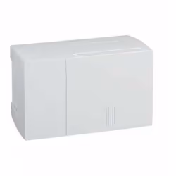 Surface pleine porte Mini Pragma, 1F, 4M, 124x198x95,5 mm extérieur, IP40, IK07, Type de couvercle : Plénum, Montage sur armo ...