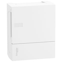 Schneider Electric - Tableau mural Schneider 6 modules IP40 blanc MIP10106