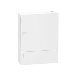 Schneider Electric - Coffret Schneider en saillie 12 modules par rangée avec porte opaque RESI9 2 Lignes