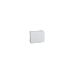 Schneider Electric - Pragma - mini coffret en saillie - 1x6 mod. - portillon opaq blanc - born. Terre - MIP11106