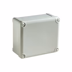 La boîte industrielle Thalassa TBS en ABS, avec couvercle opaque H10, est une solution robuste pour vos installations murales ...