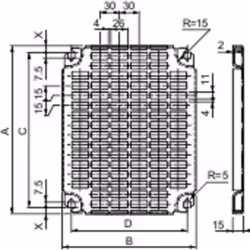 Informations techniques Dimensions produit, largeur : 300 mm Longueur : 500 mm Épaisseur du matériau : 2 mm Pince coupante ob ...