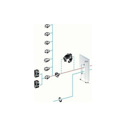 Schneider Electric Nsythl1242eplm Poignée Extérieure Avec Print Et Clé 1242e