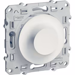 Odace, variateur standard Blanc référence S520511 remplacée par S520519