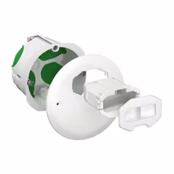Multifix Air - Boîte d'applique étanche à l'air - 1 poste - Ø 67mm prof. 40mm - avec couvercle dépassant + connecteur DCL IPX ...